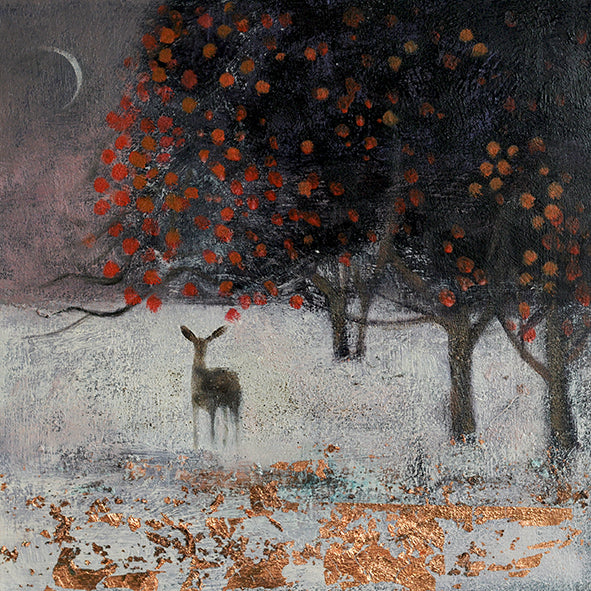 DEER: UNDER THE CRESCENT MOON print image 0
