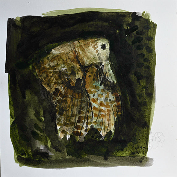 THE DARKLING OWL 7: painting image 0