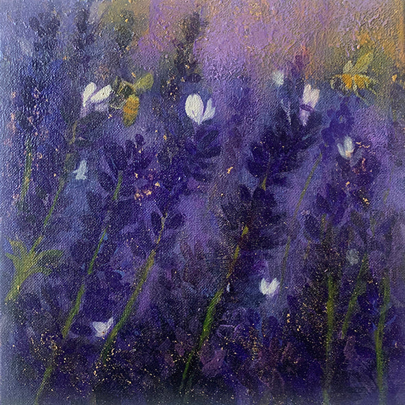 LAVENDER: NECTAR GATHERING print image 0
