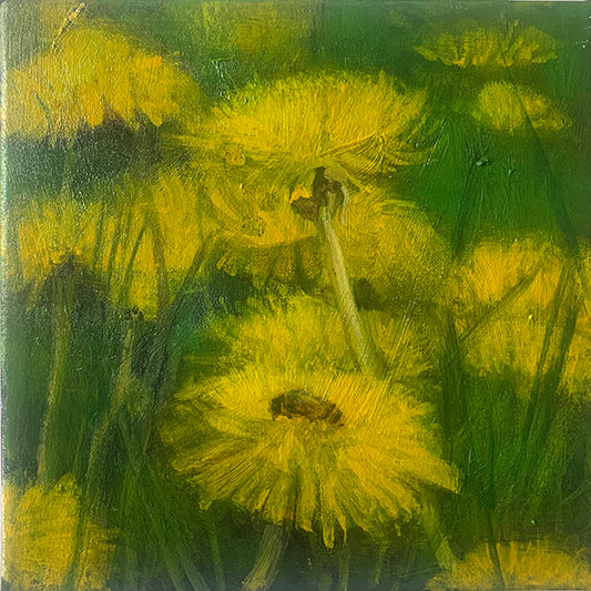 DANDELION DAYS: painting image 0