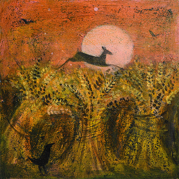 DEER: THE CORN MOON print image 0