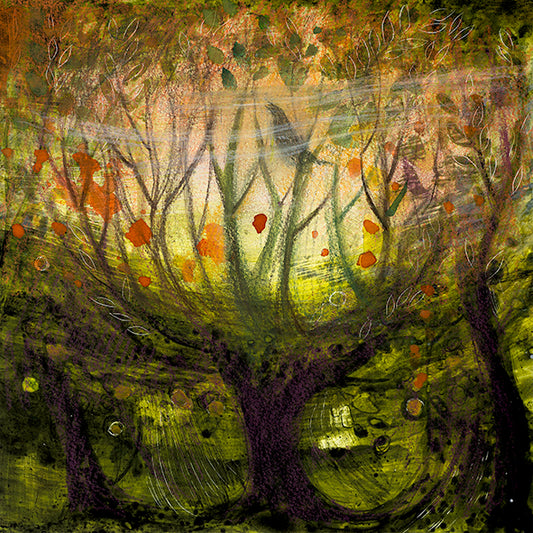APPLE TREE: AMONG THE APPLE TREES print image 0