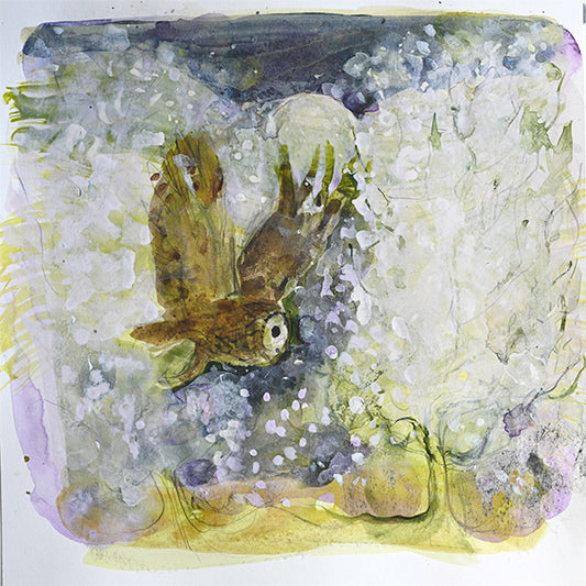 THE HAWTHORN OWL: painting image 0