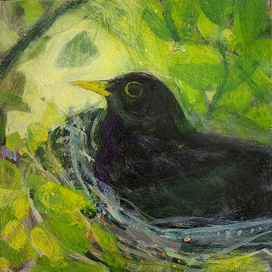 BLACKBIRD: SPRING'S GREEN BLOOD print image 0