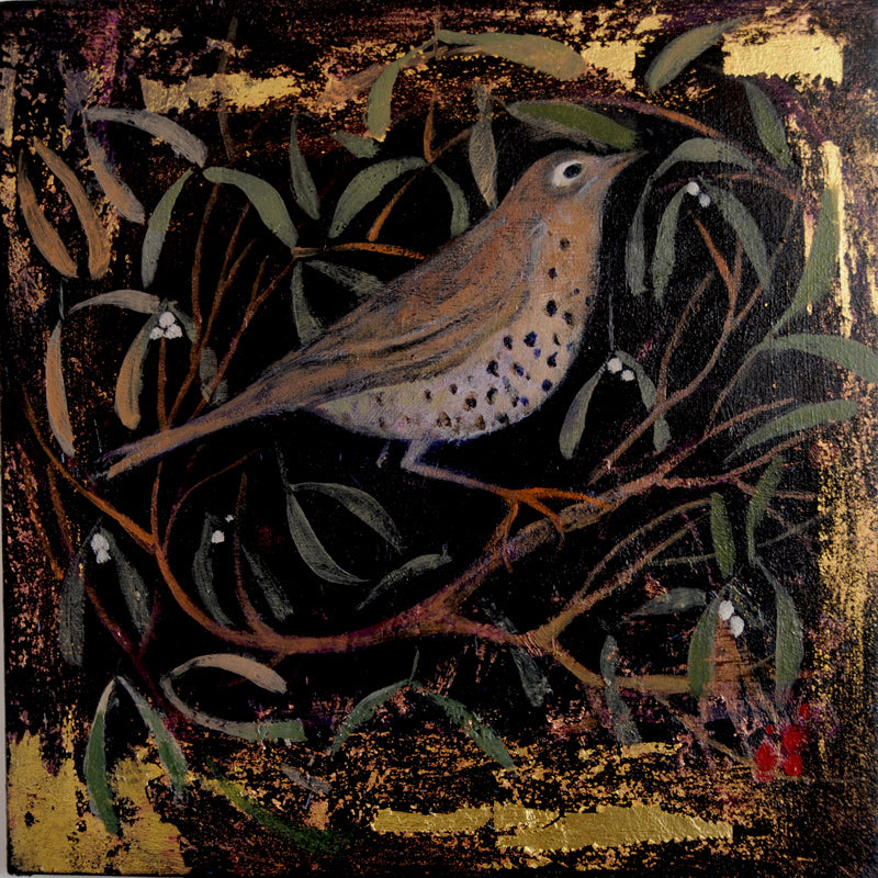 THRUSH: THE DARKLING THRUSH print image 0