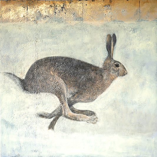 HARE: THE LEAPING HARE print image 0