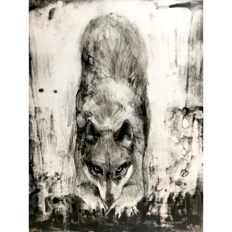 WOLF: WOLF, WATCHING print image 0