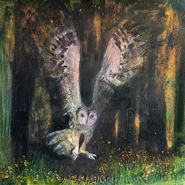 OWL: I DROP INTO DARKLING print image 0