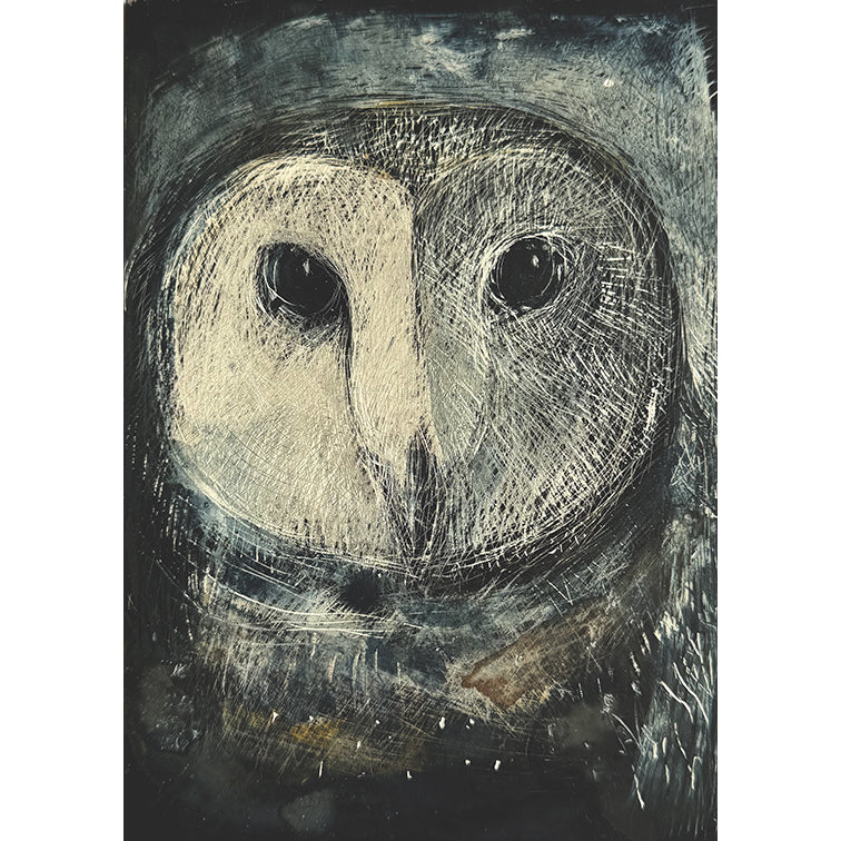 OWL: THE OWL MAN OF CORNWALL painting image 0