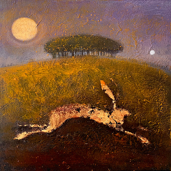 HARE: THE HARVEST MOON print image 0