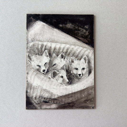 SNOW BABIES: painting image 0