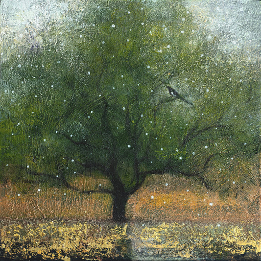 ALDER TREE, ONE FOR SORROW: print image 0
