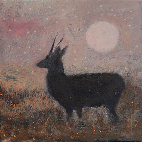 DEER: THE PALE MOON print image 0