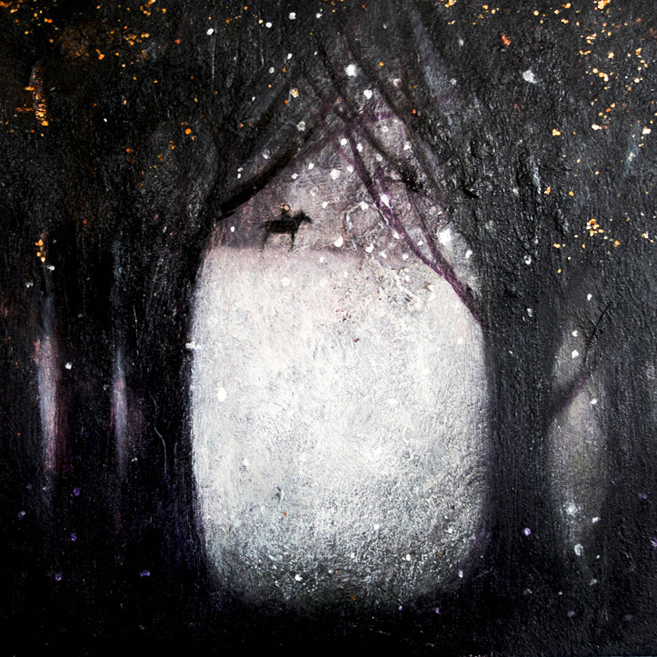 HORSE: THE WOODS ARE LOVELY, DARK AND DEEP  print image 0