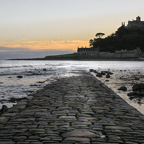 SEA: ST MICHAEL'S MOUNT, CORNWALL print image 0