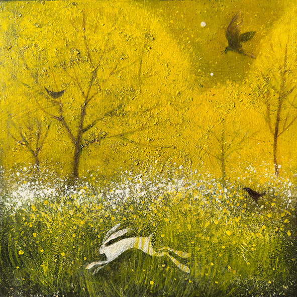 HARE: WHERE THE WILD CATKINS GLOW print image 0