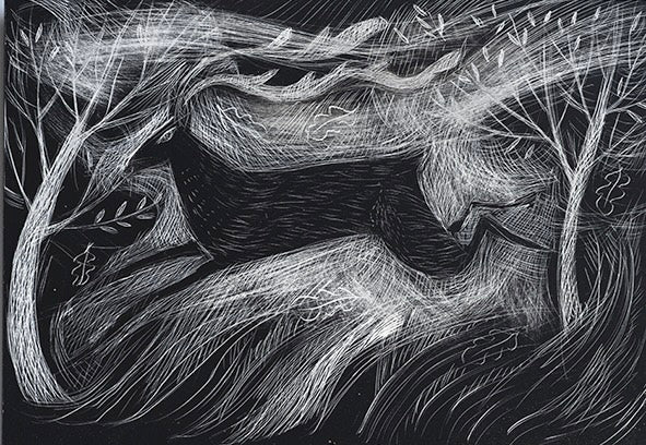THE OCTOBER GALES: painting image 0