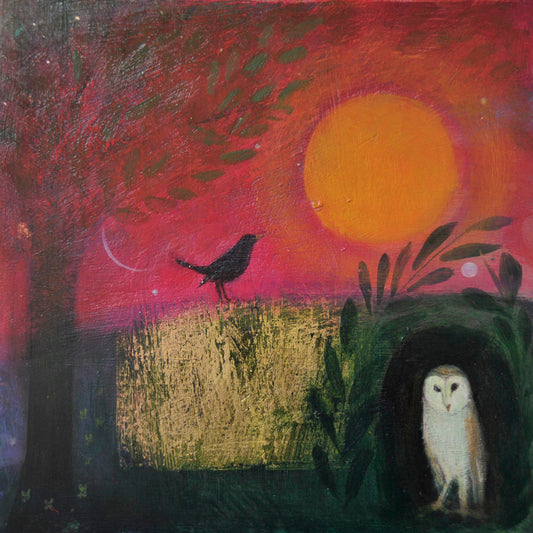 BLACKBIRD: ALONG THE GARDEN WALL print image 0