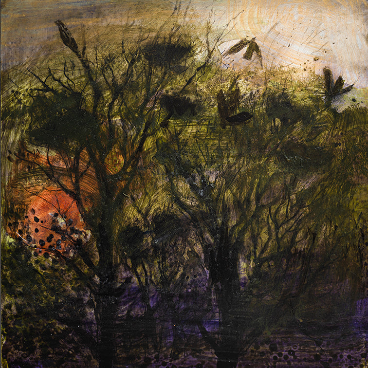 ROOK: SUNDOWN: painting image 0