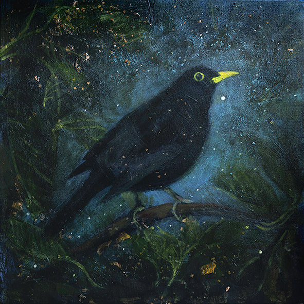 BLACKBIRD; THE EVENING STAR print image 0