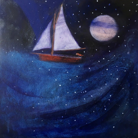 SEA: MY BED IS A BOAT print image 0