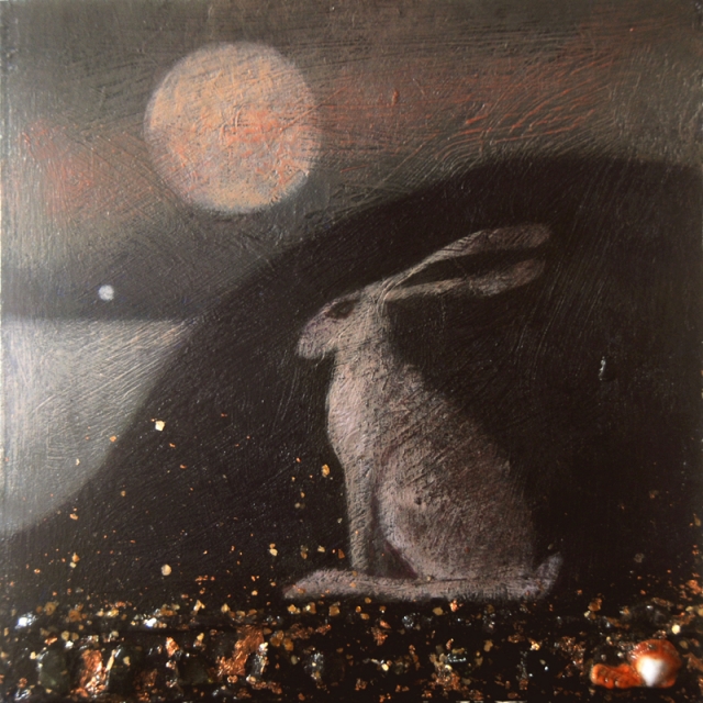 hare sea and moon