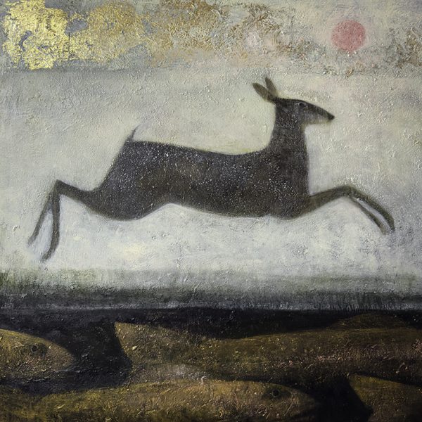 DEER: THE SCENT OF MISTLETOE print