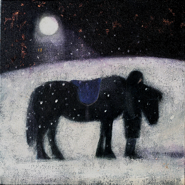 HORSE: MILES TO GO BEFORE I SLEEP print