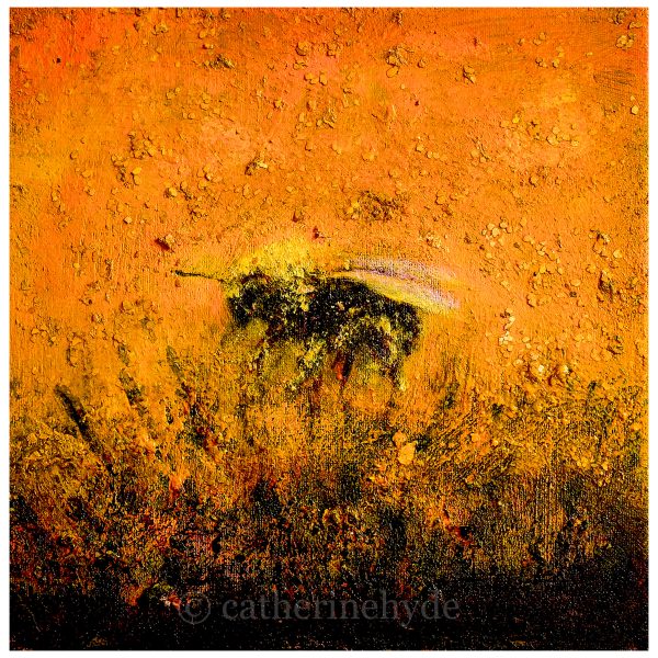 BEE: POLLEN GATHERING print